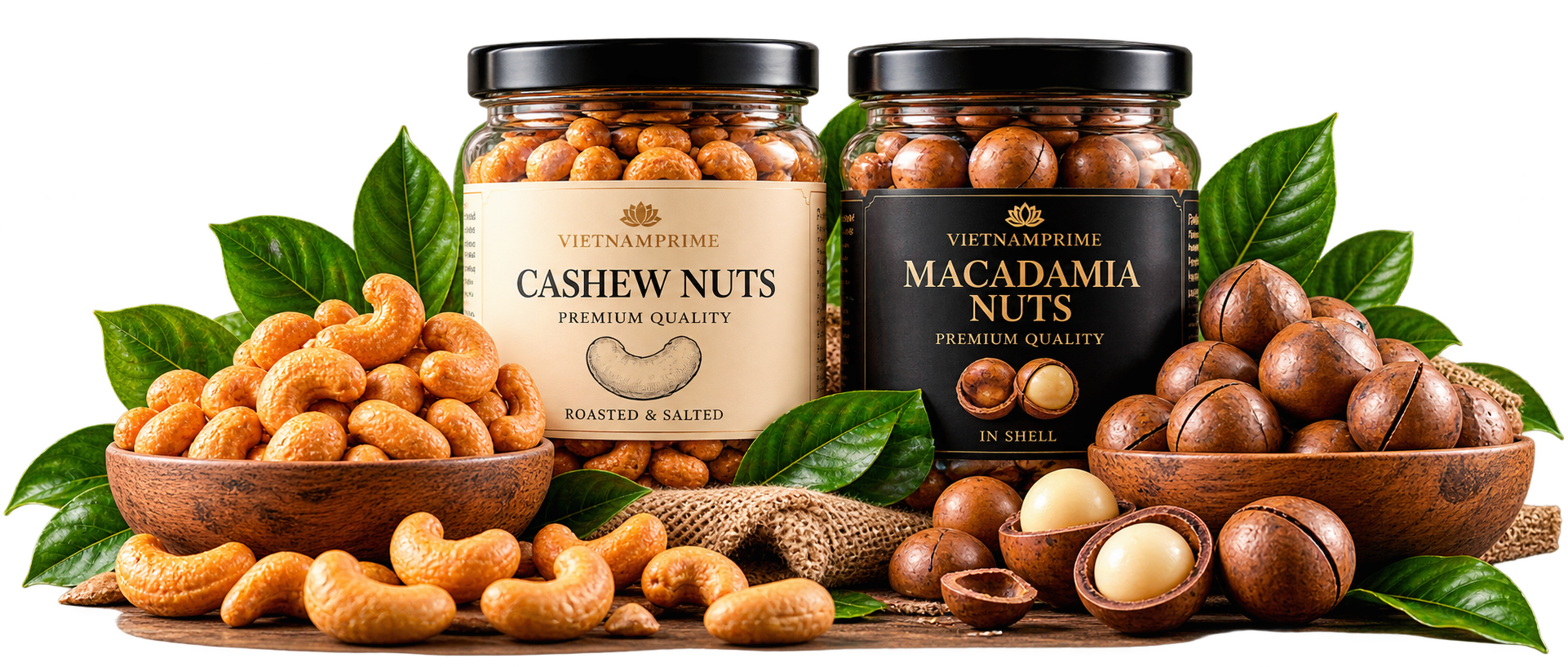 VietnamPrime cashew and macadamia